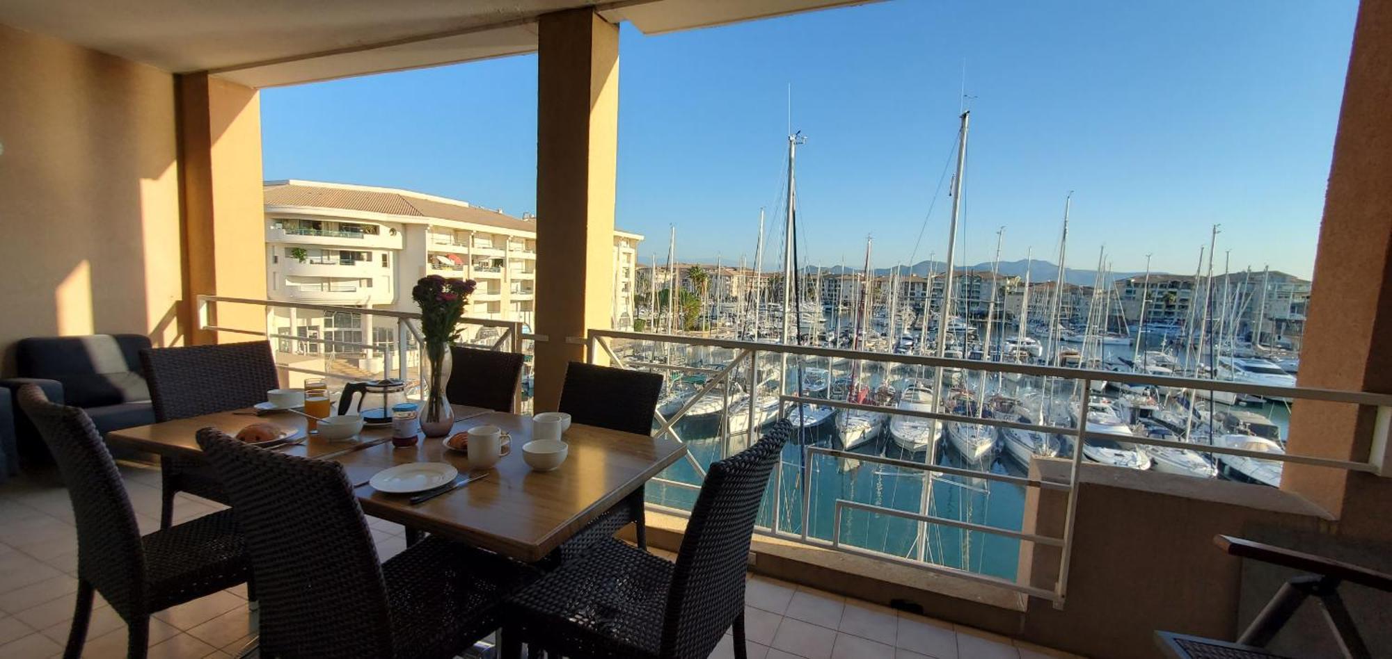Residence Cap Hermes, Incroyable Vue Sur Le Port, Fréjus Exteriör bild